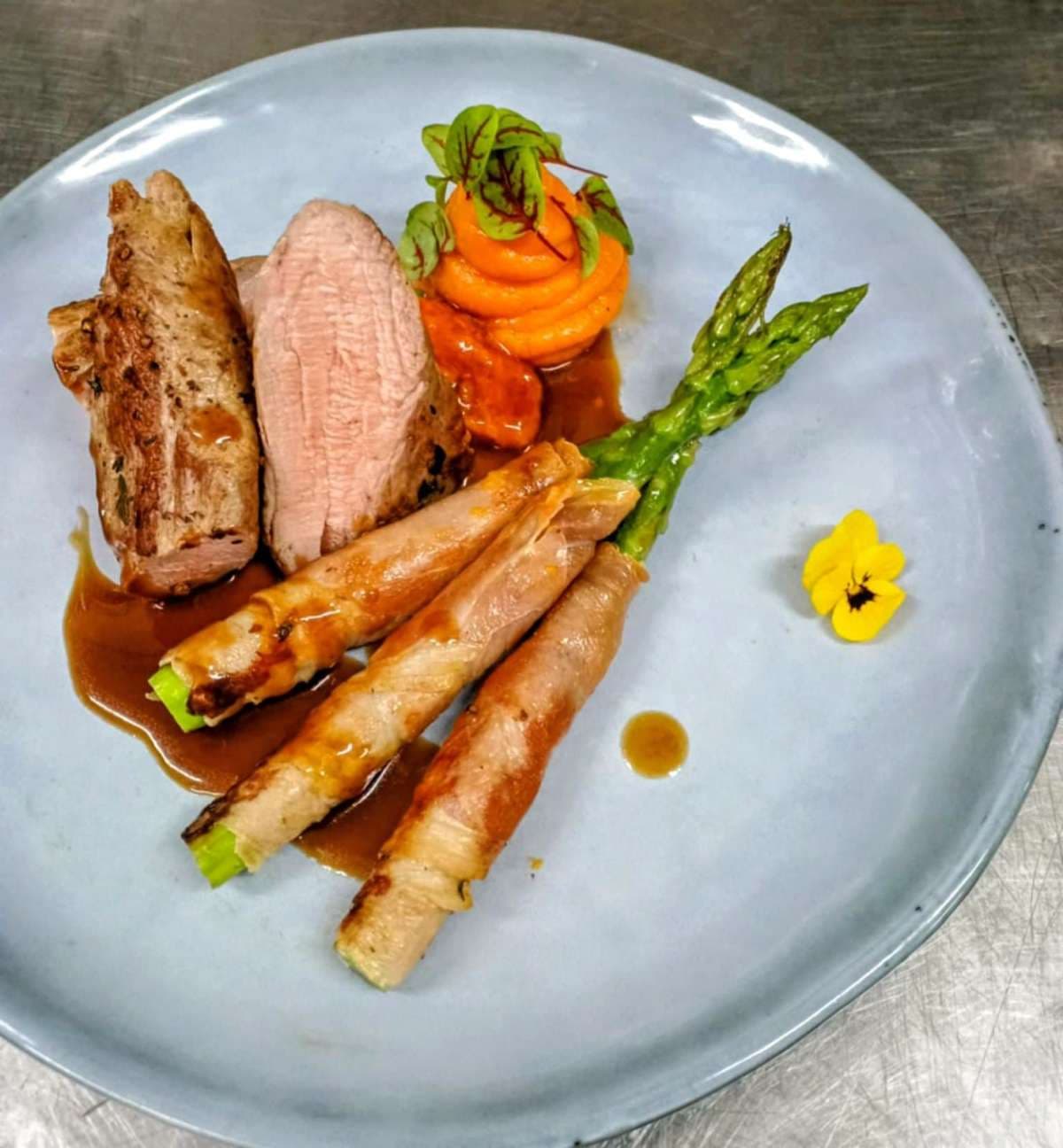 Sample menu image
