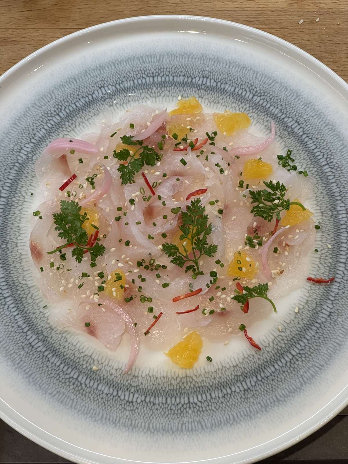Sample menu image