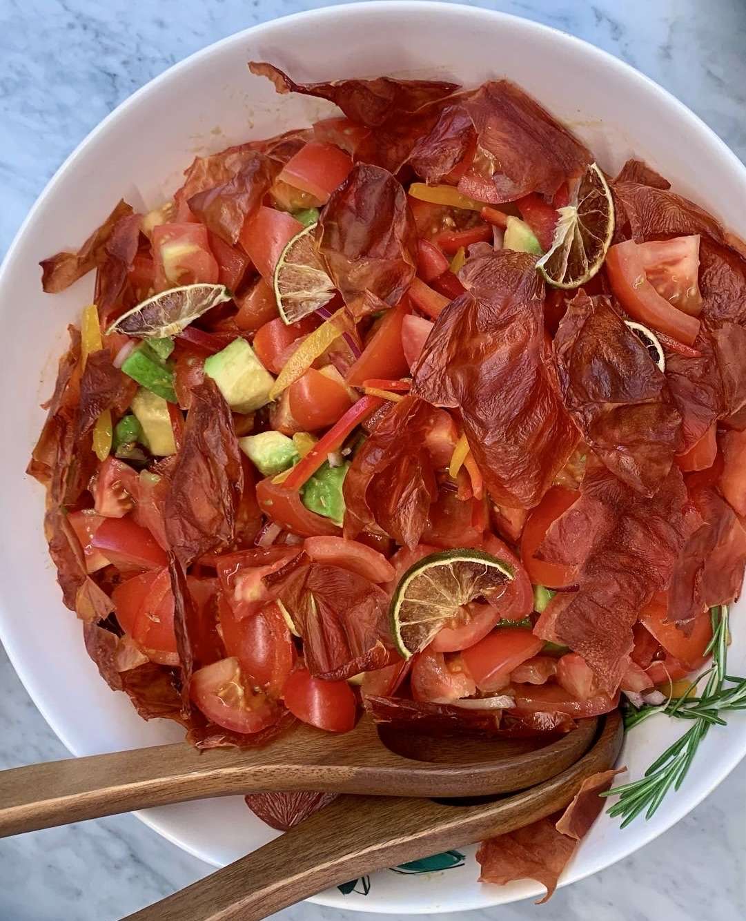 Sample menu image