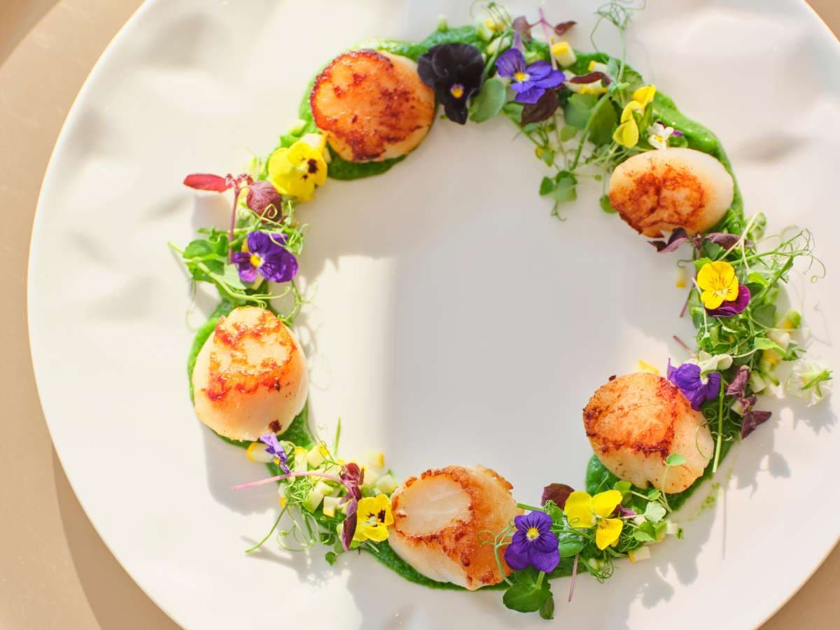Sample menu image
