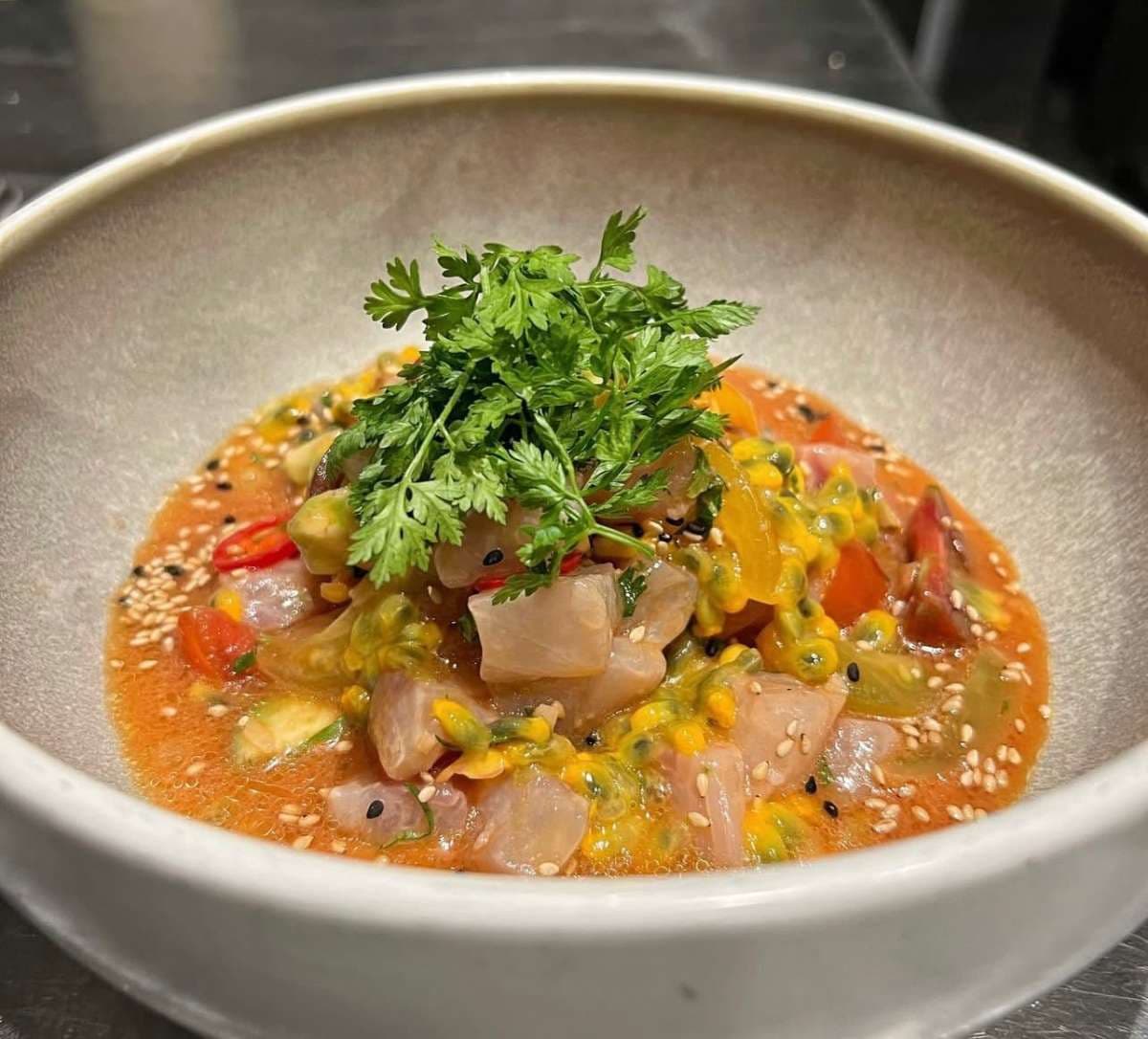 Sample menu image