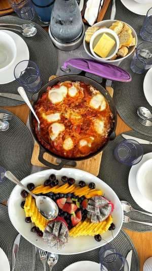 Sample menu image