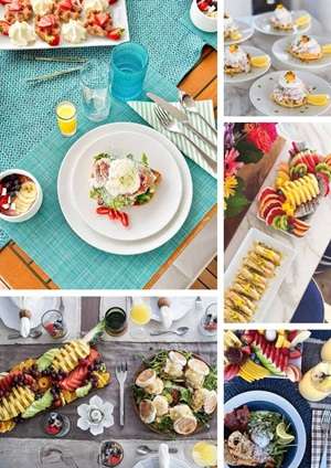 Sample menu image