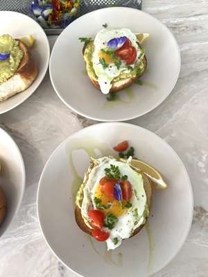 Sample menu image
