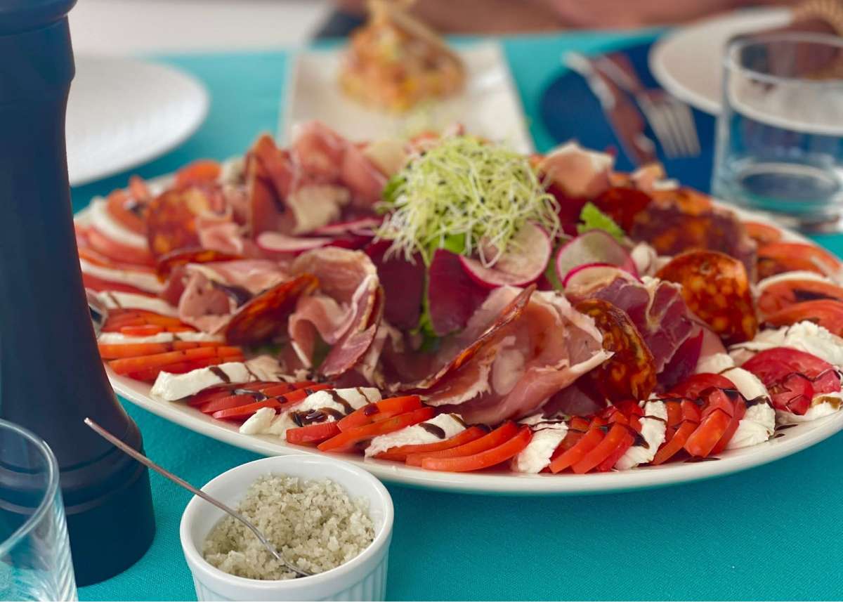 Sample menu image