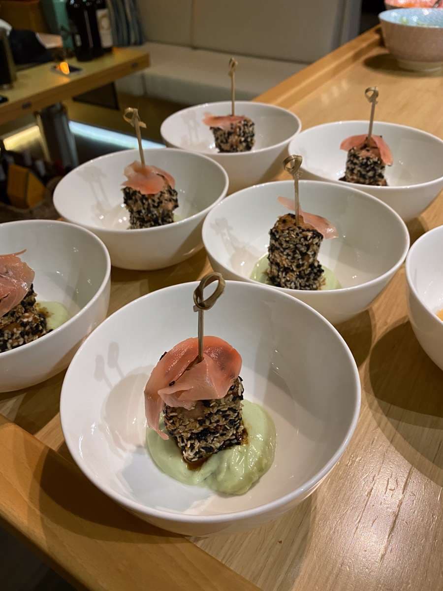 Sample menu image