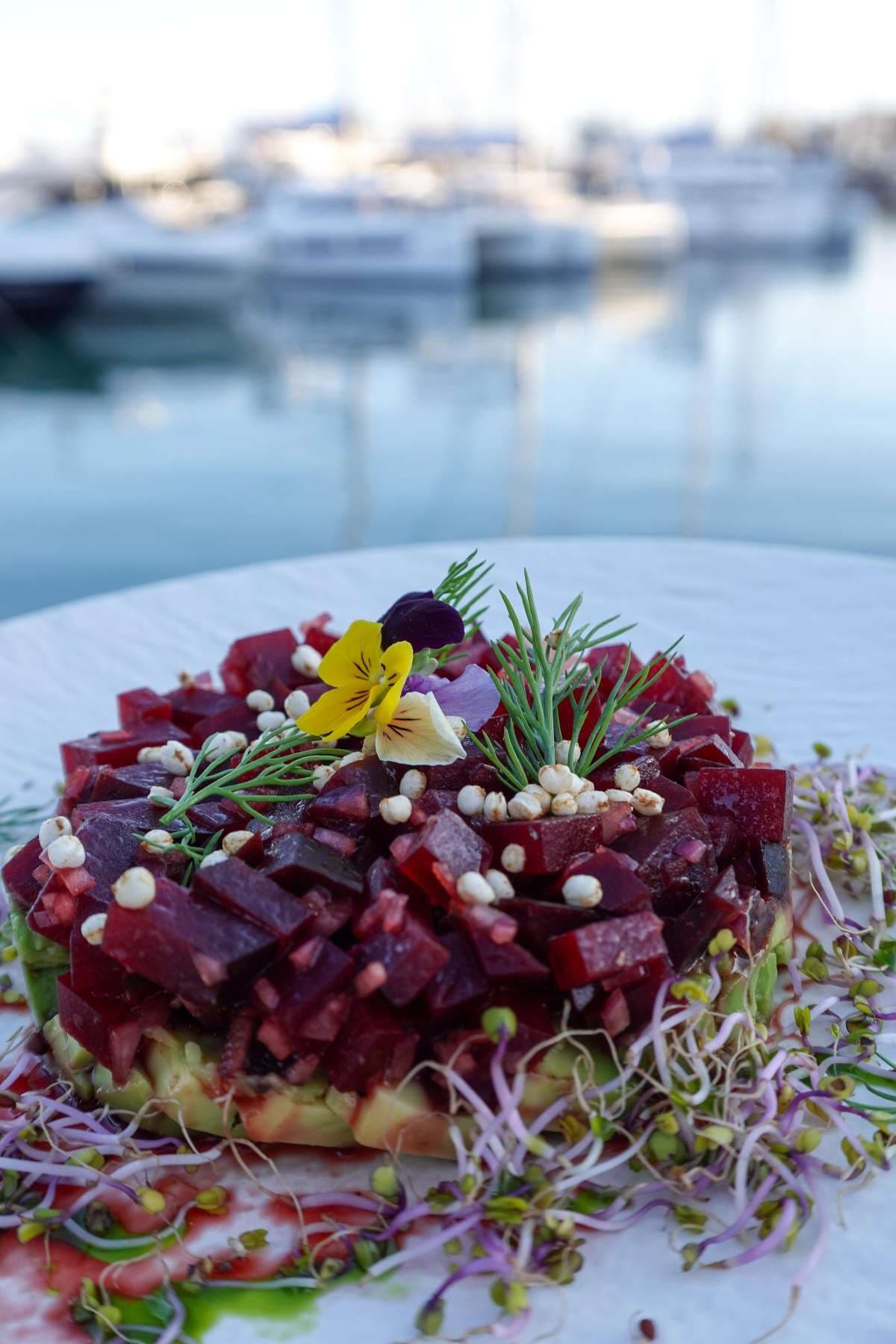Sample menu image