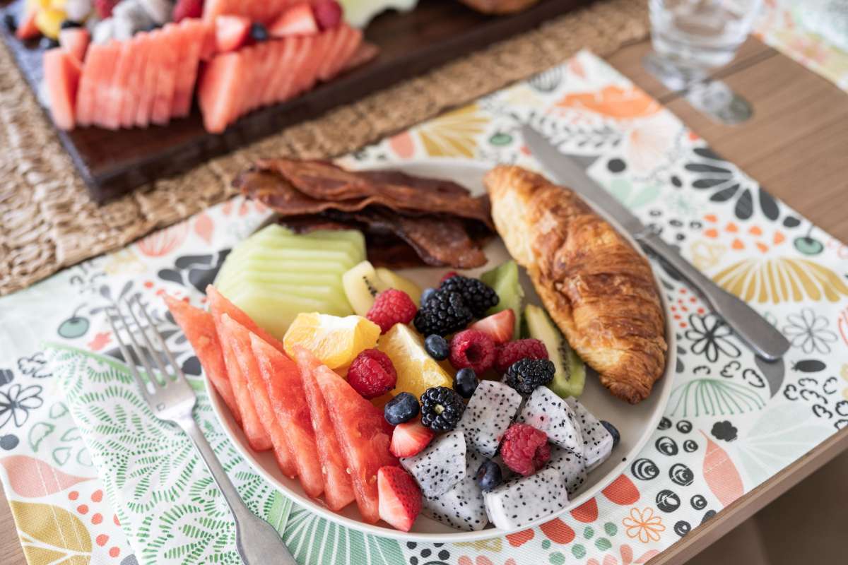 Sample menu image