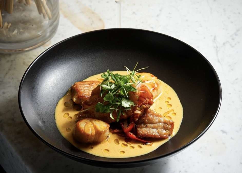 Sample menu image