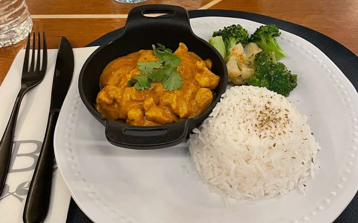 Sample menu image