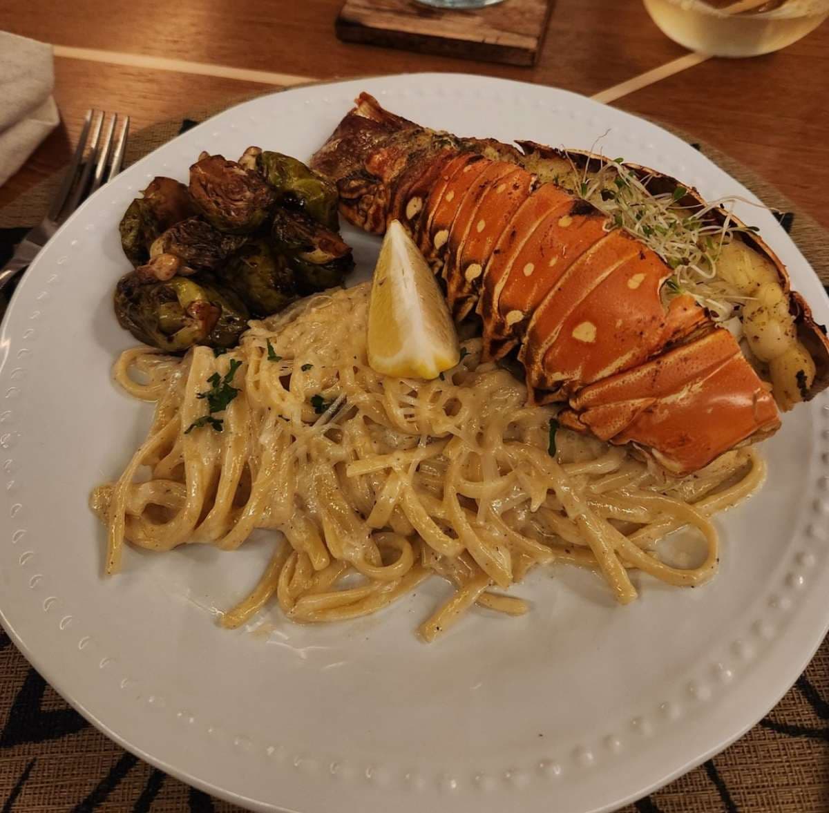 Sample menu image