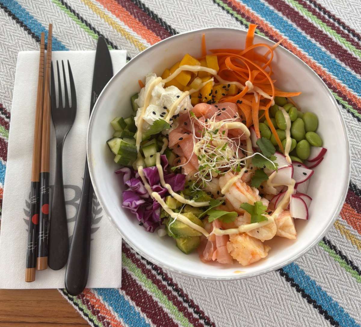 Sample menu image