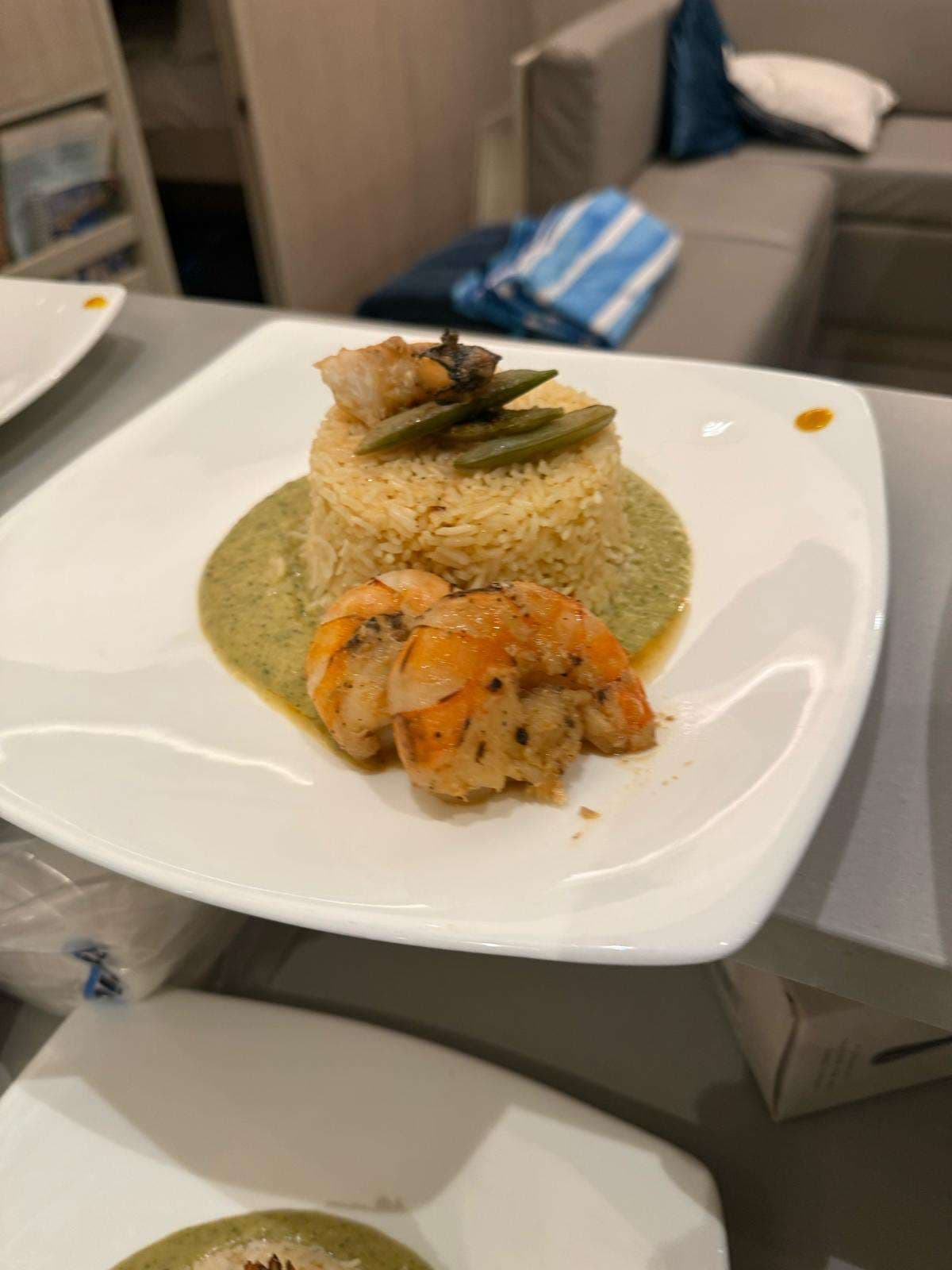 Sample menu image