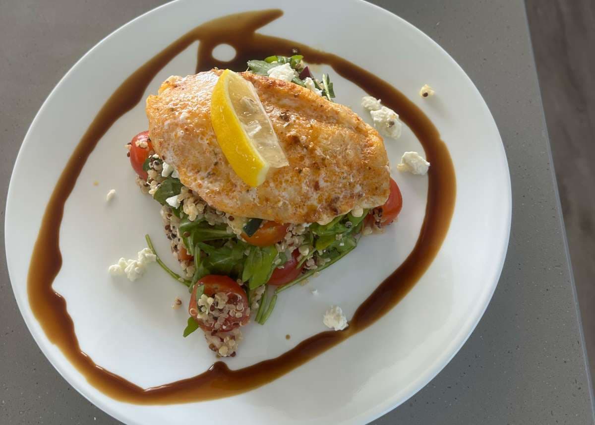 Sample menu image