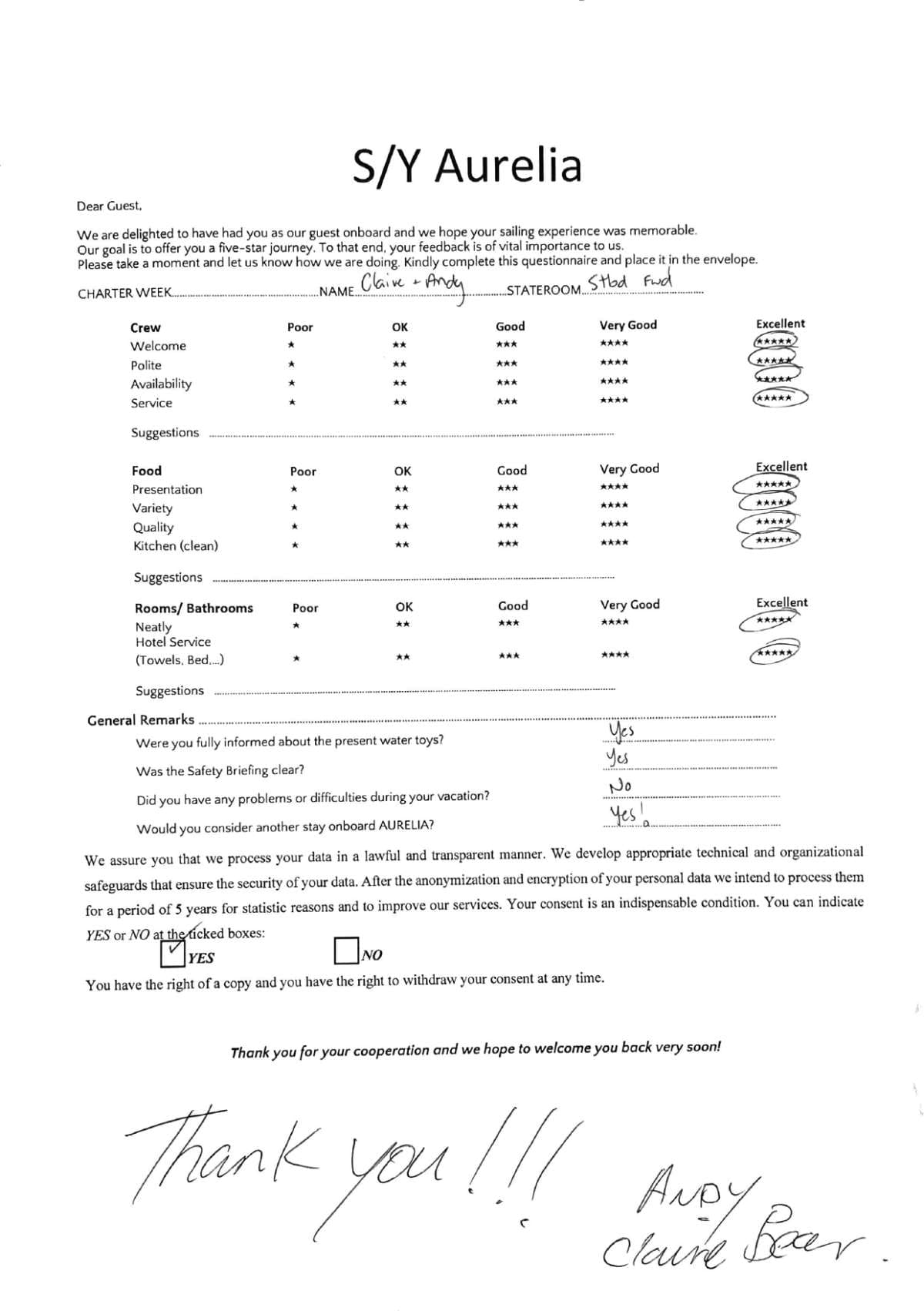 AURELIA guest review