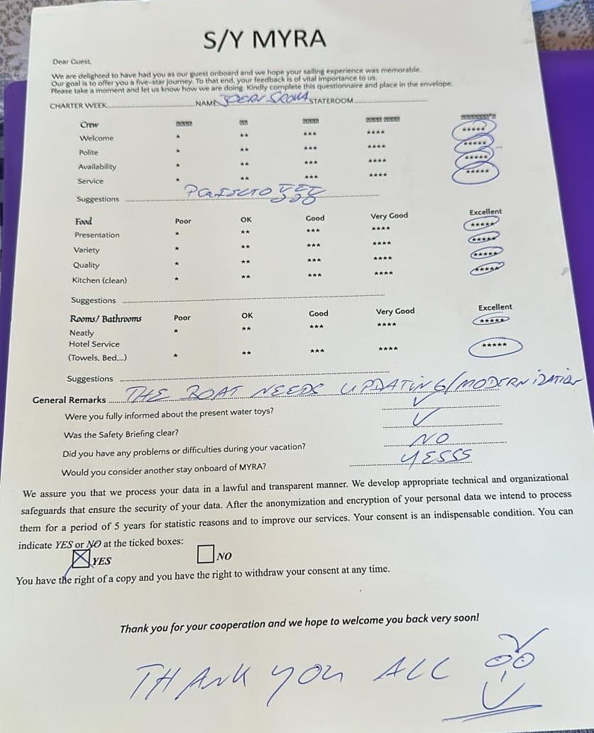 MYRA guest review