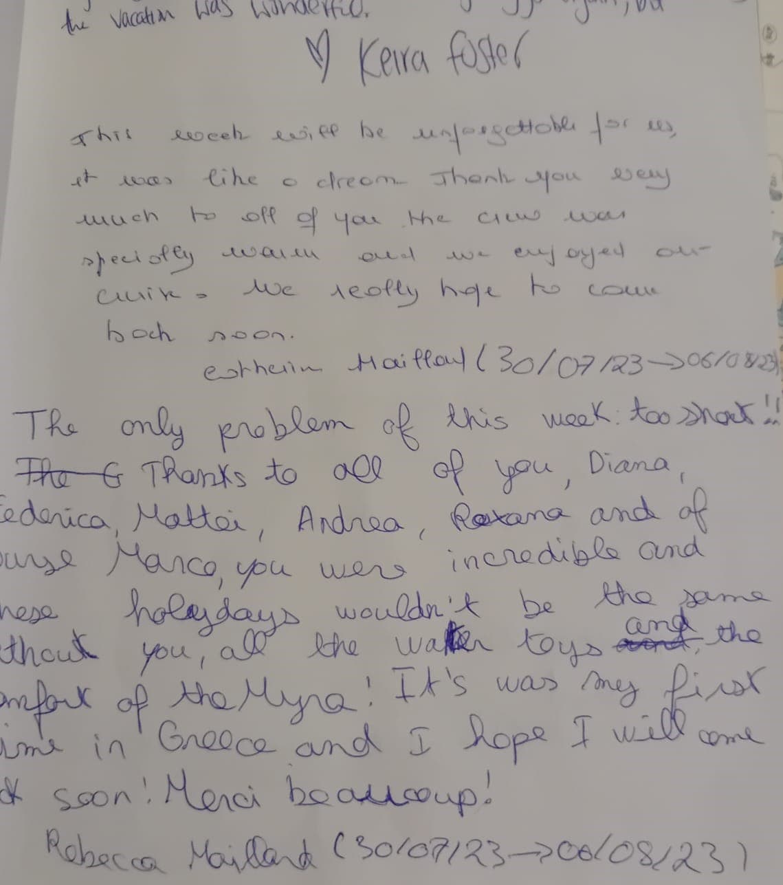 MYRA guest review