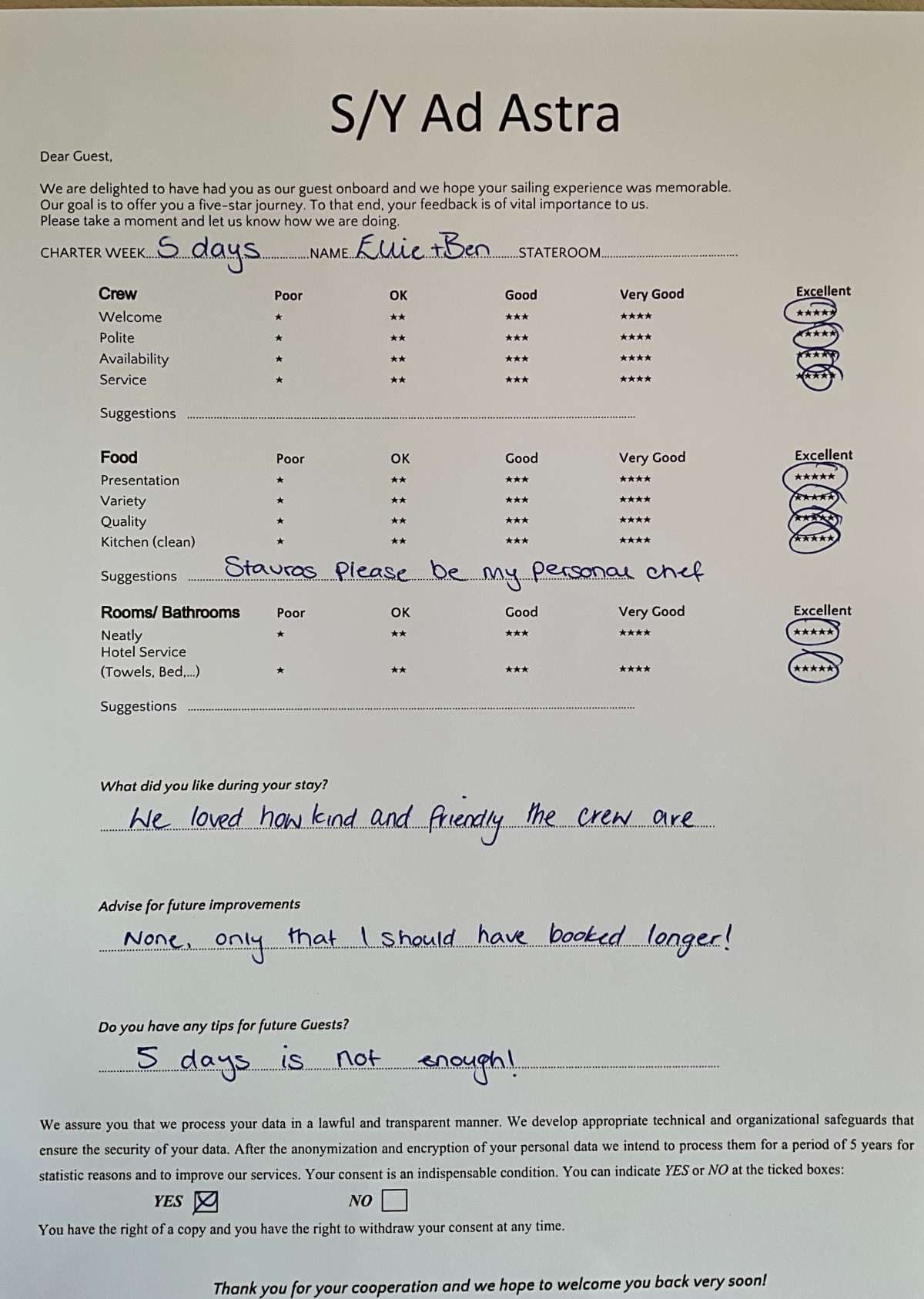 AD ASTRA guest review