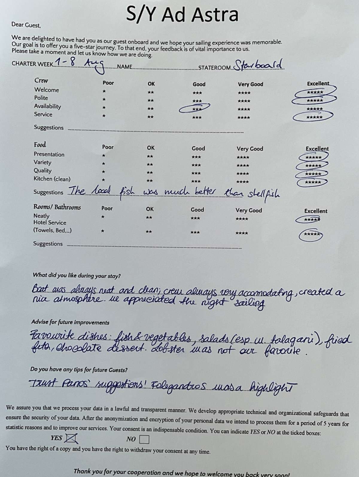 AD ASTRA guest review
