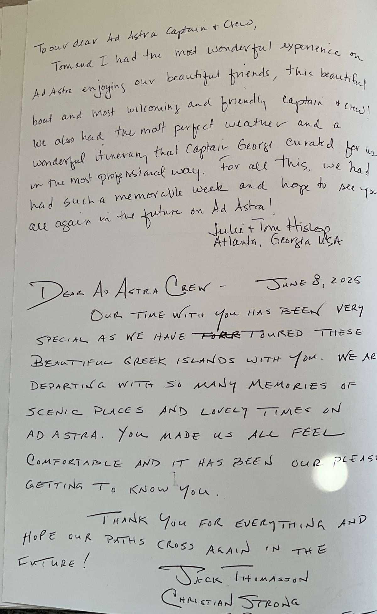 AD ASTRA guest review