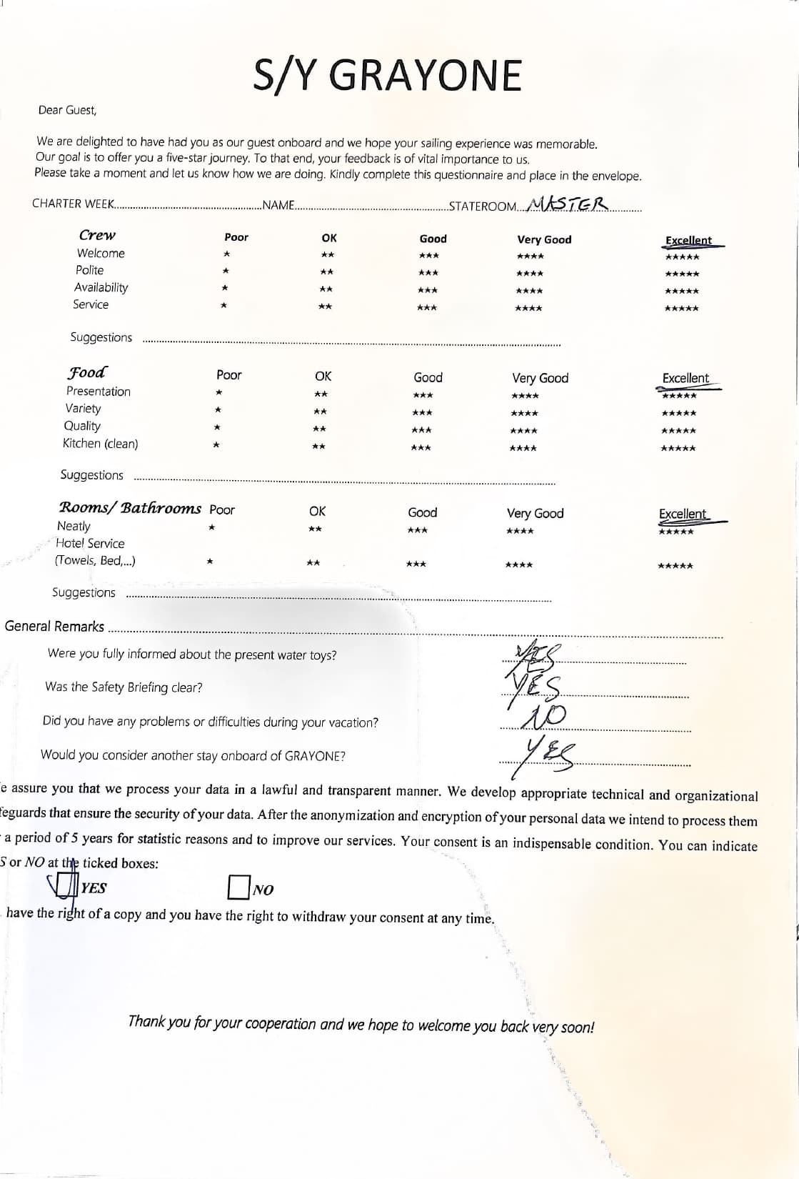 GRAYONE guest review