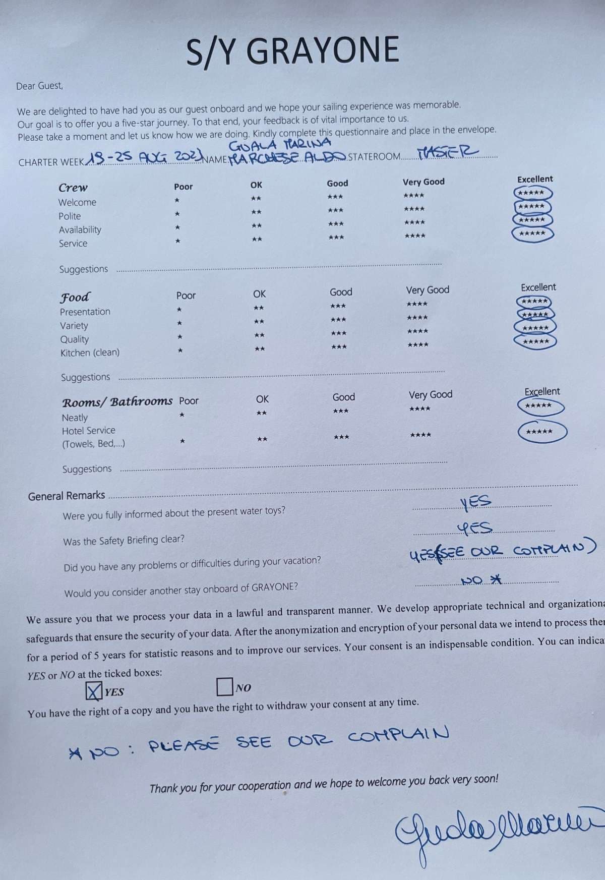 GRAYONE guest review