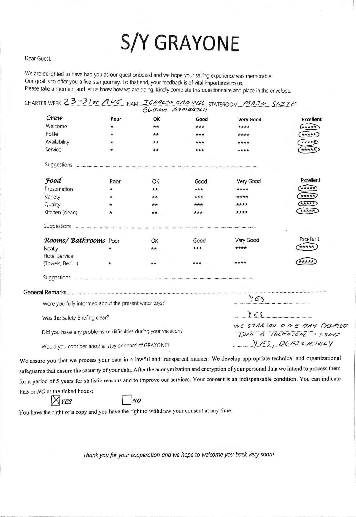 GRAYONE guest review