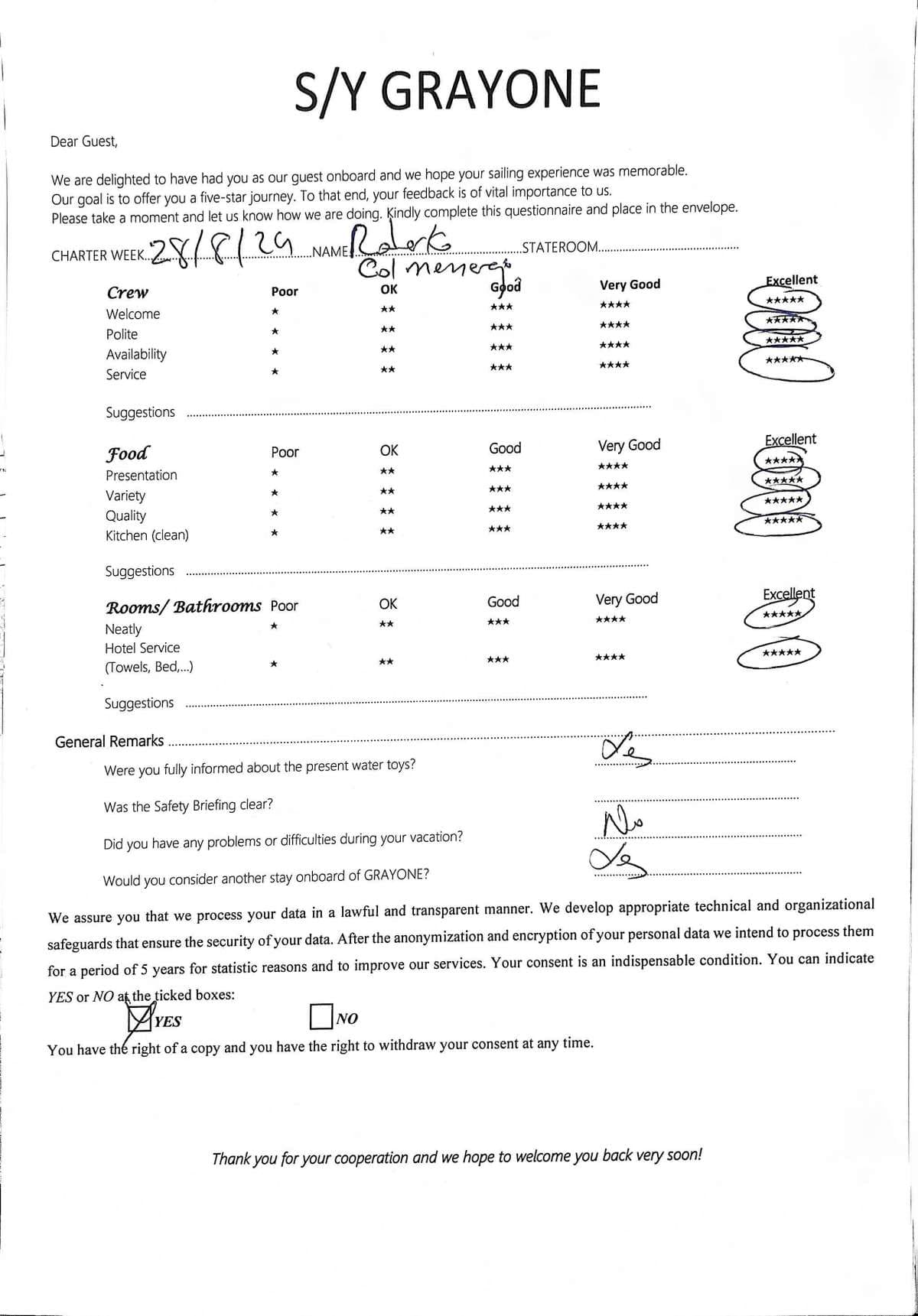 GRAYONE guest review