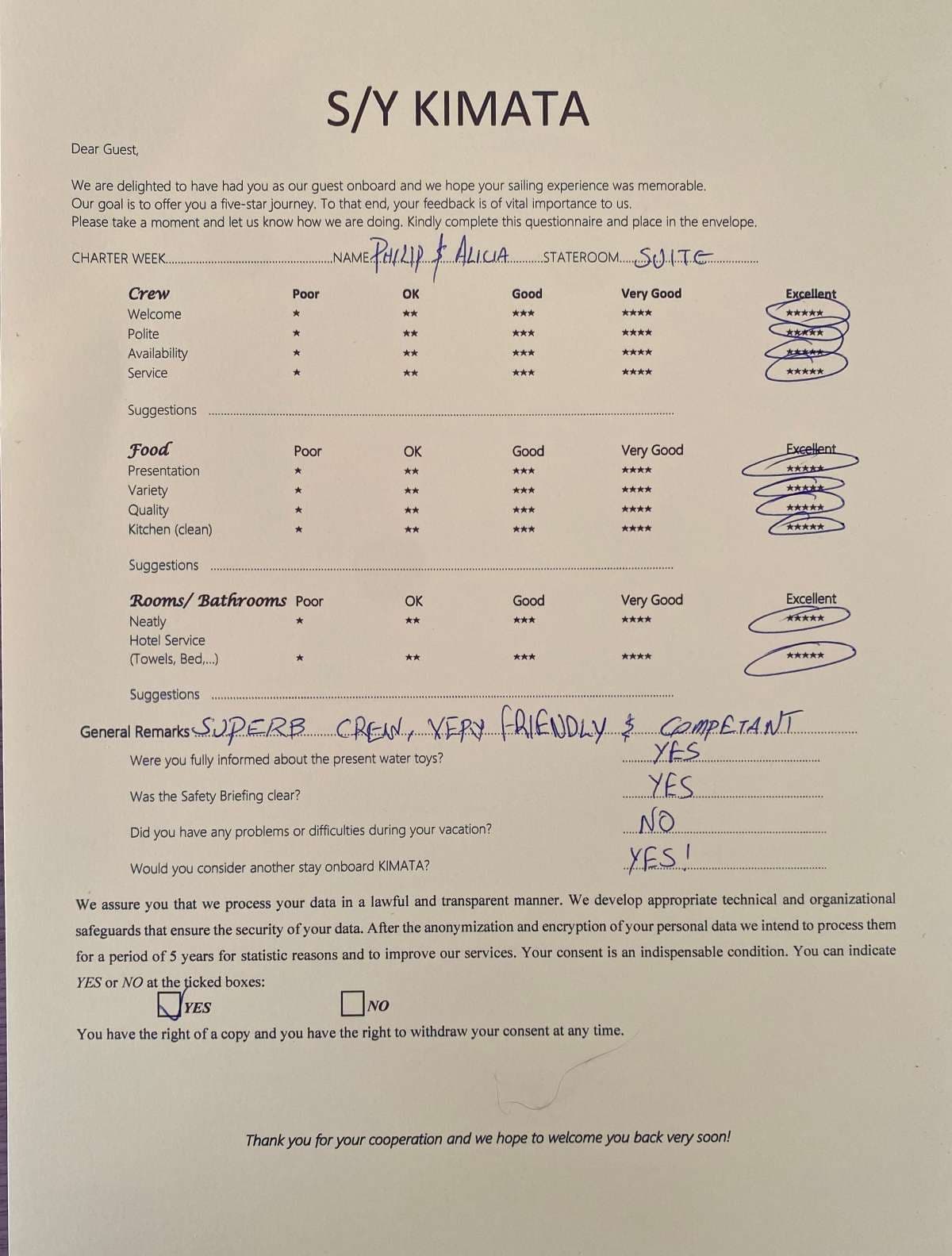 KIMATA guest review