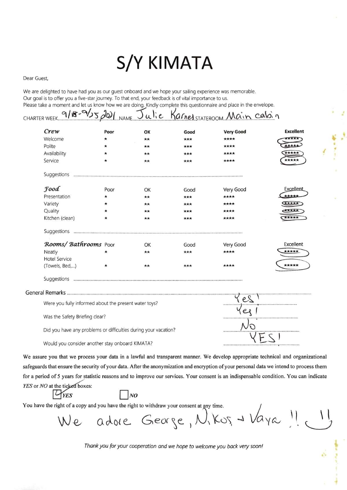 KIMATA guest review