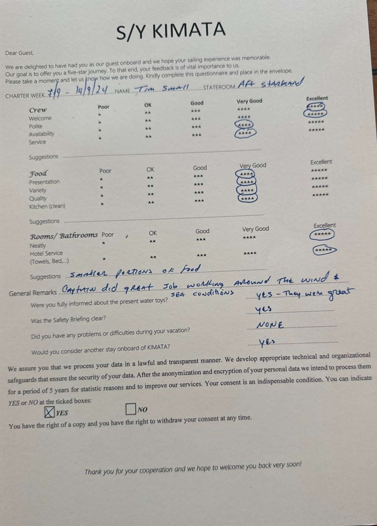 KIMATA guest review