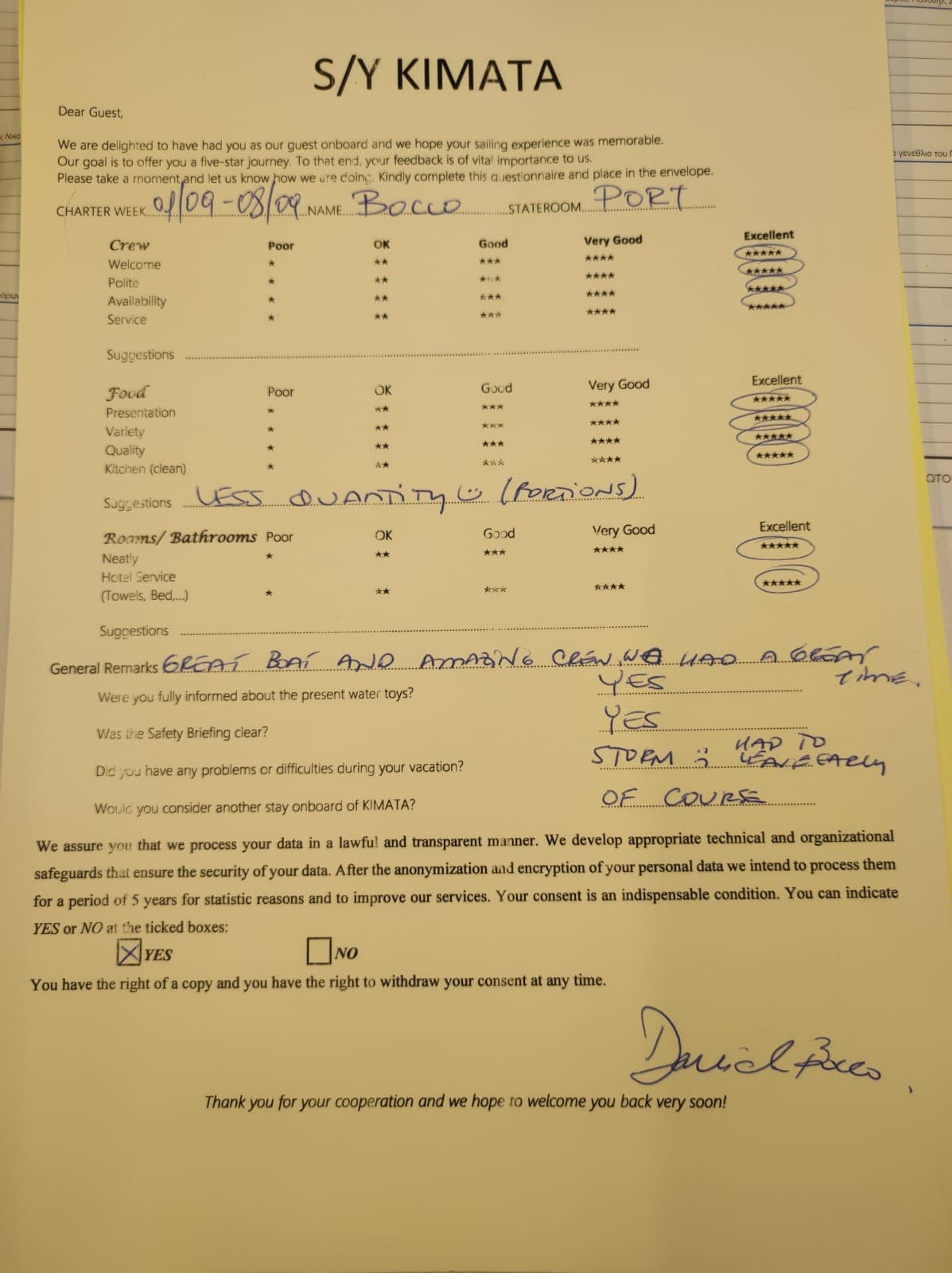 KIMATA guest review