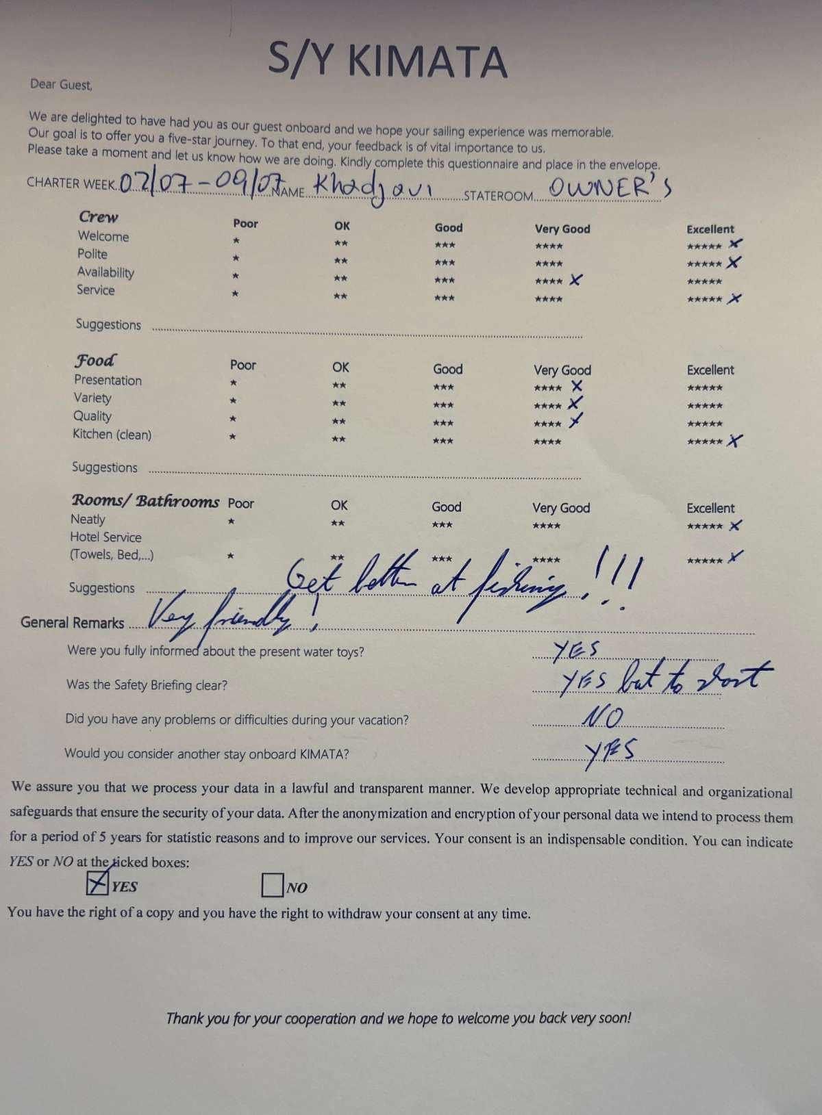 KIMATA guest review