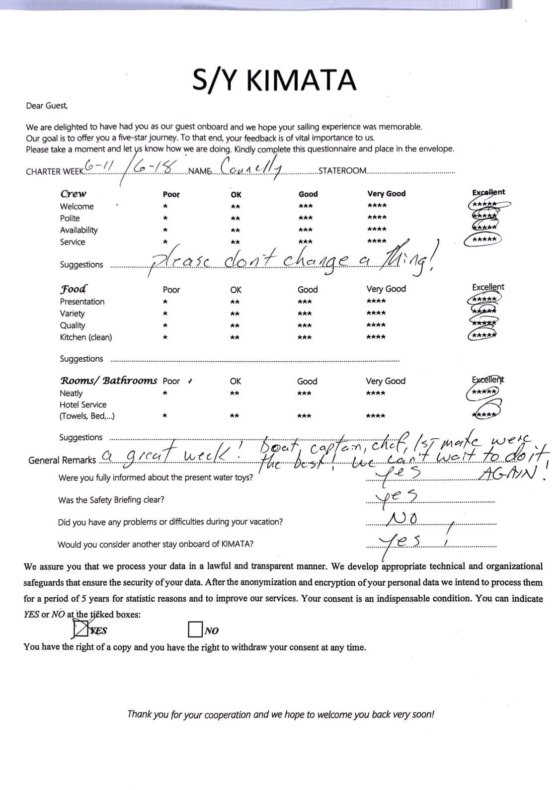 KIMATA guest review