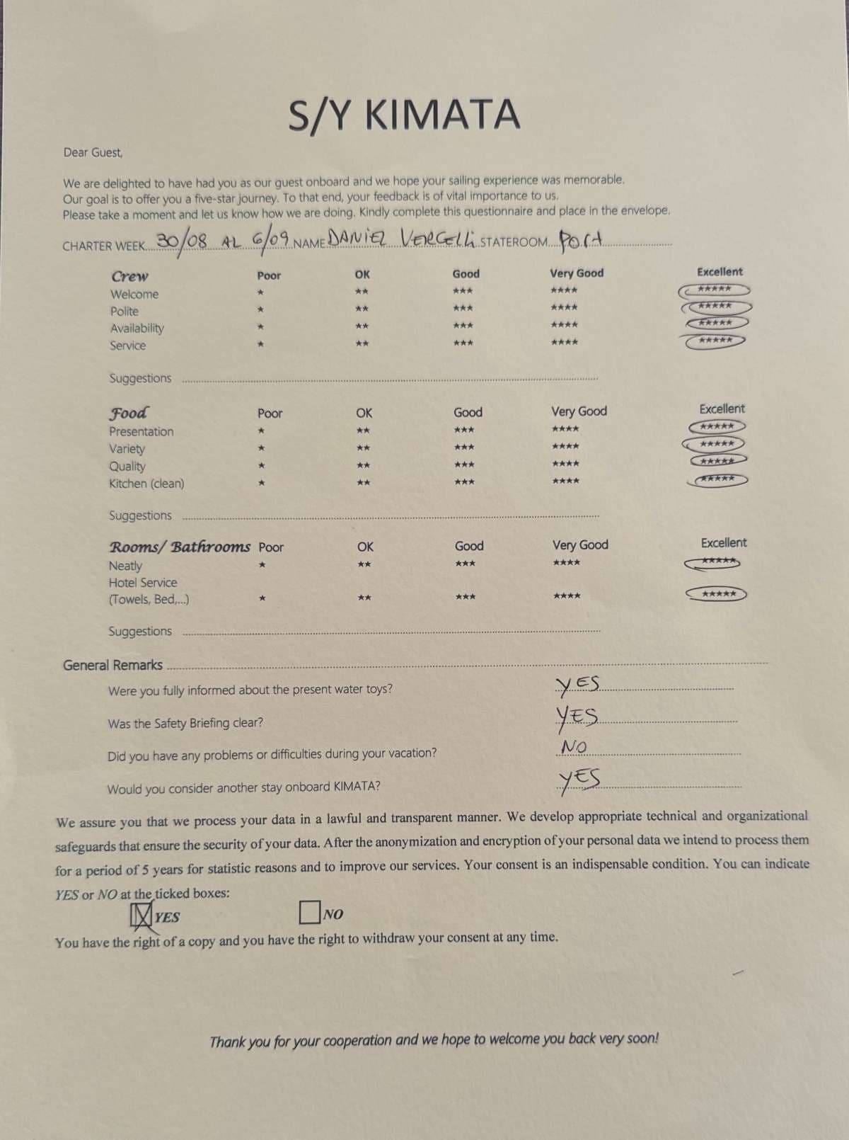 KIMATA guest review