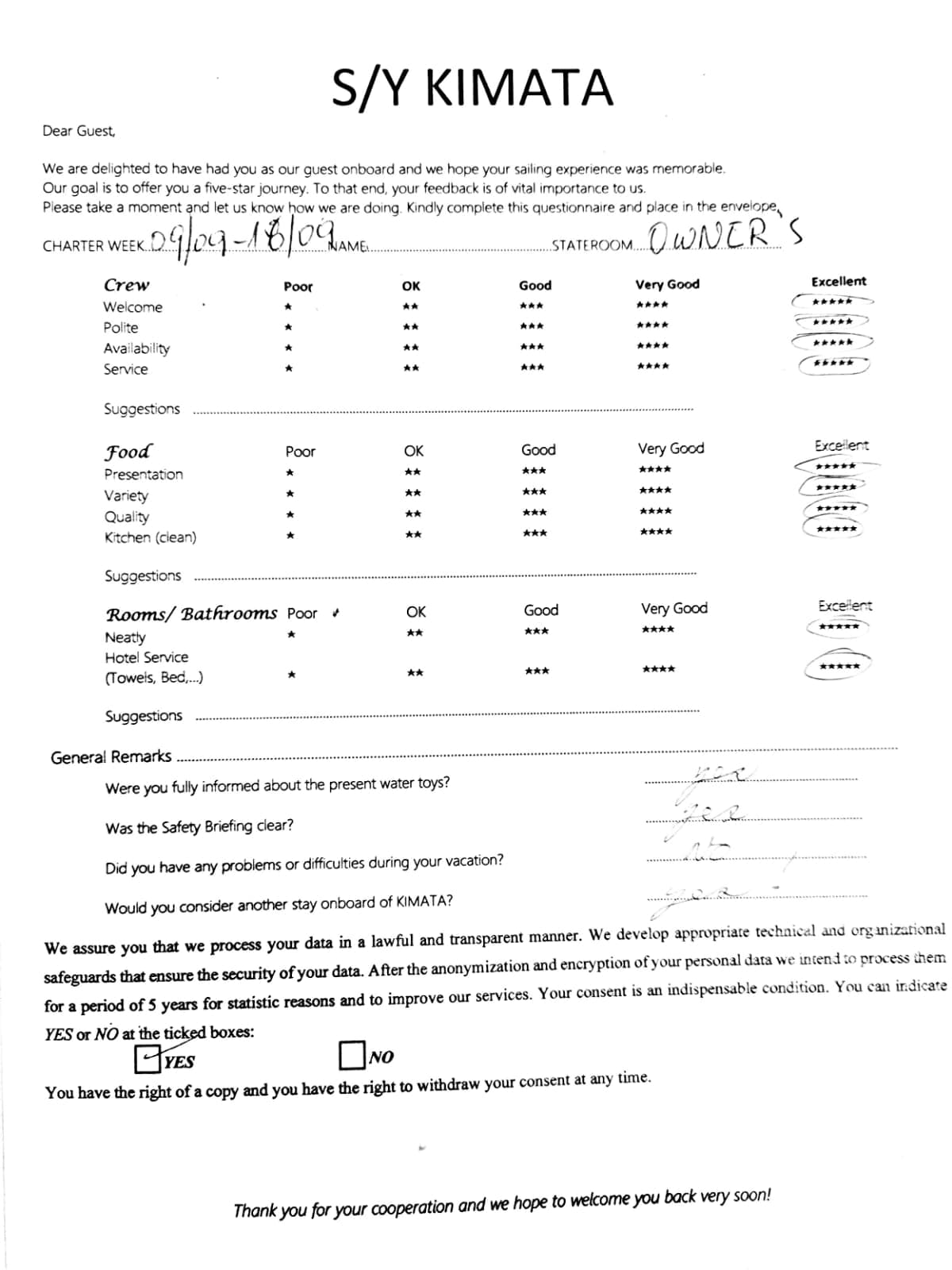 KIMATA guest review