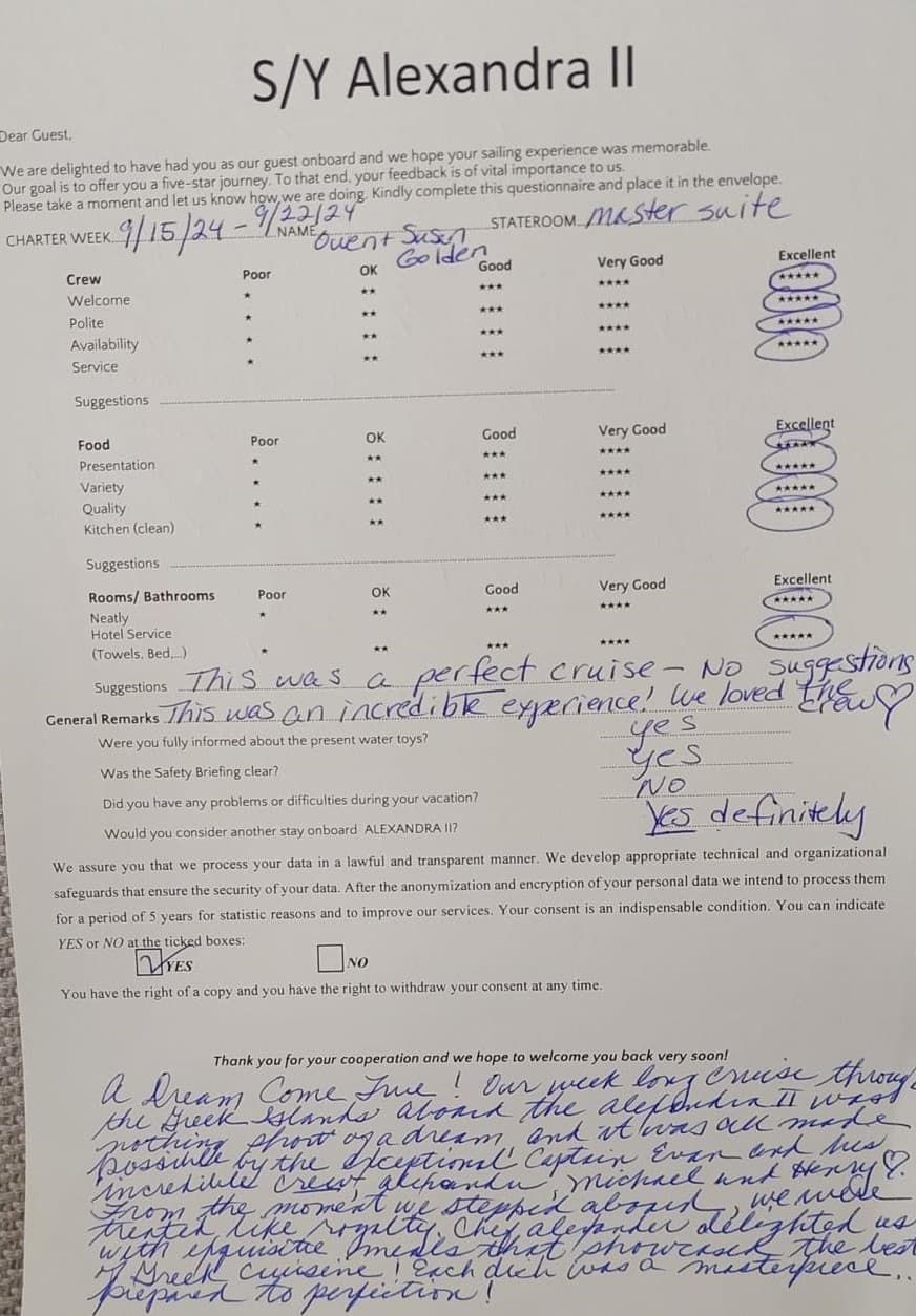 ALEXANDRA II guest review