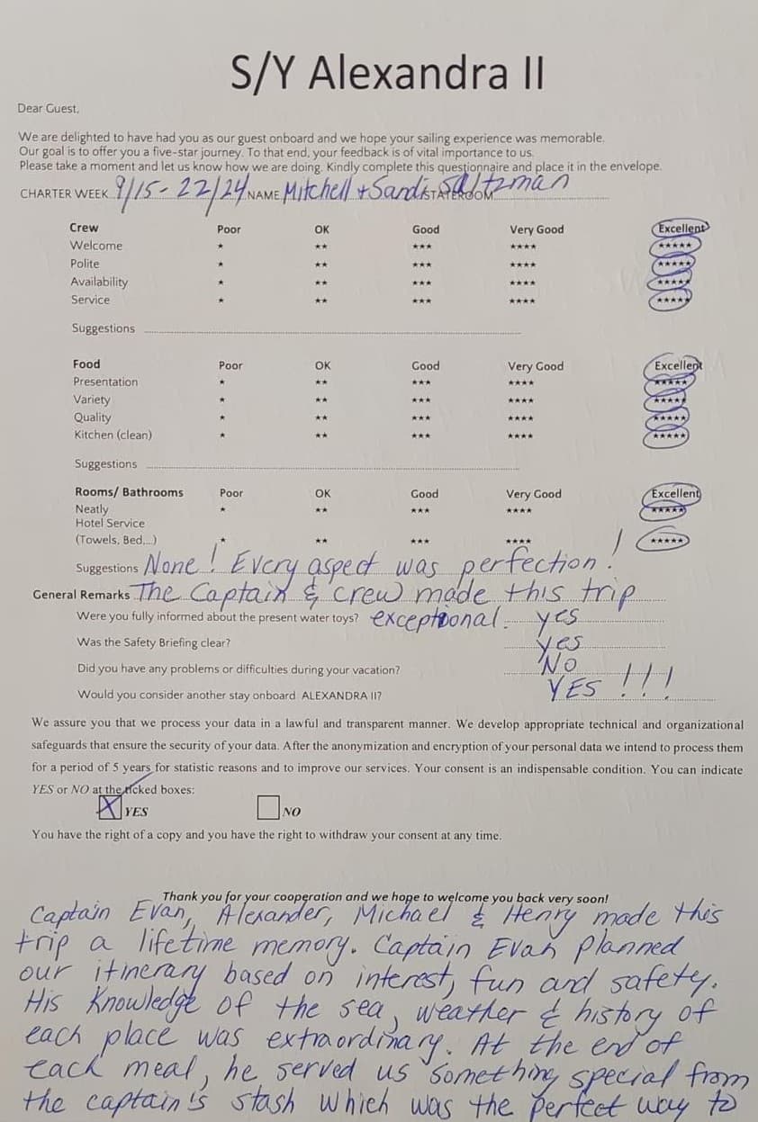ALEXANDRA II guest review