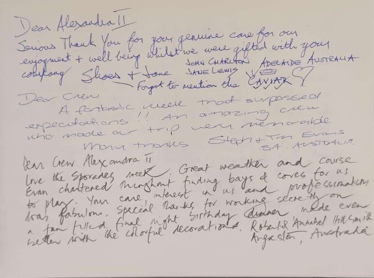 ALEXANDRA II guest review