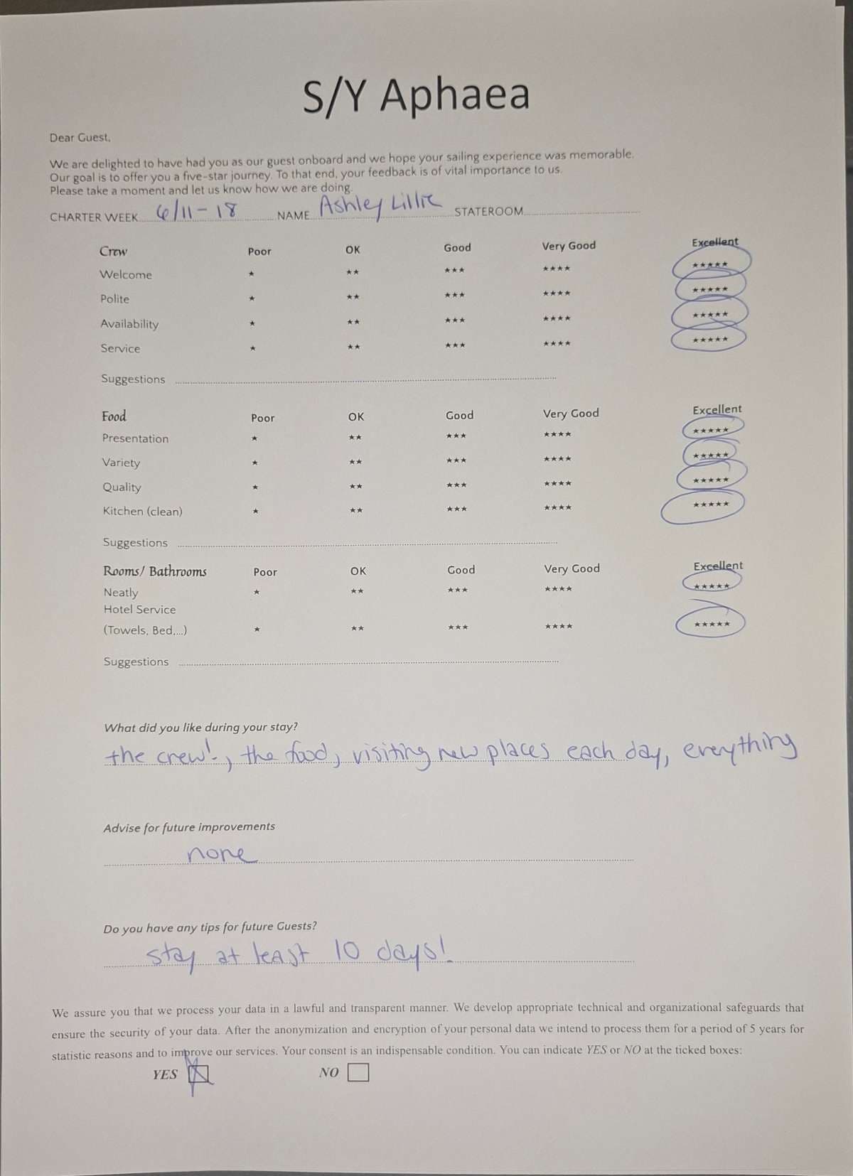 APHAEA guest review