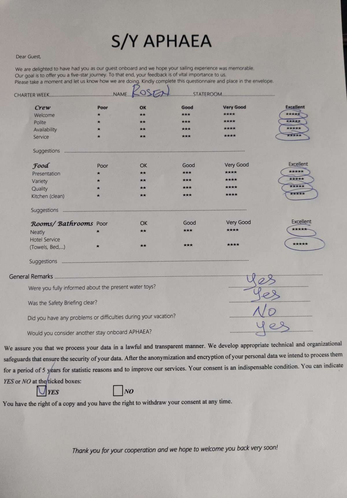 APHAEA guest review