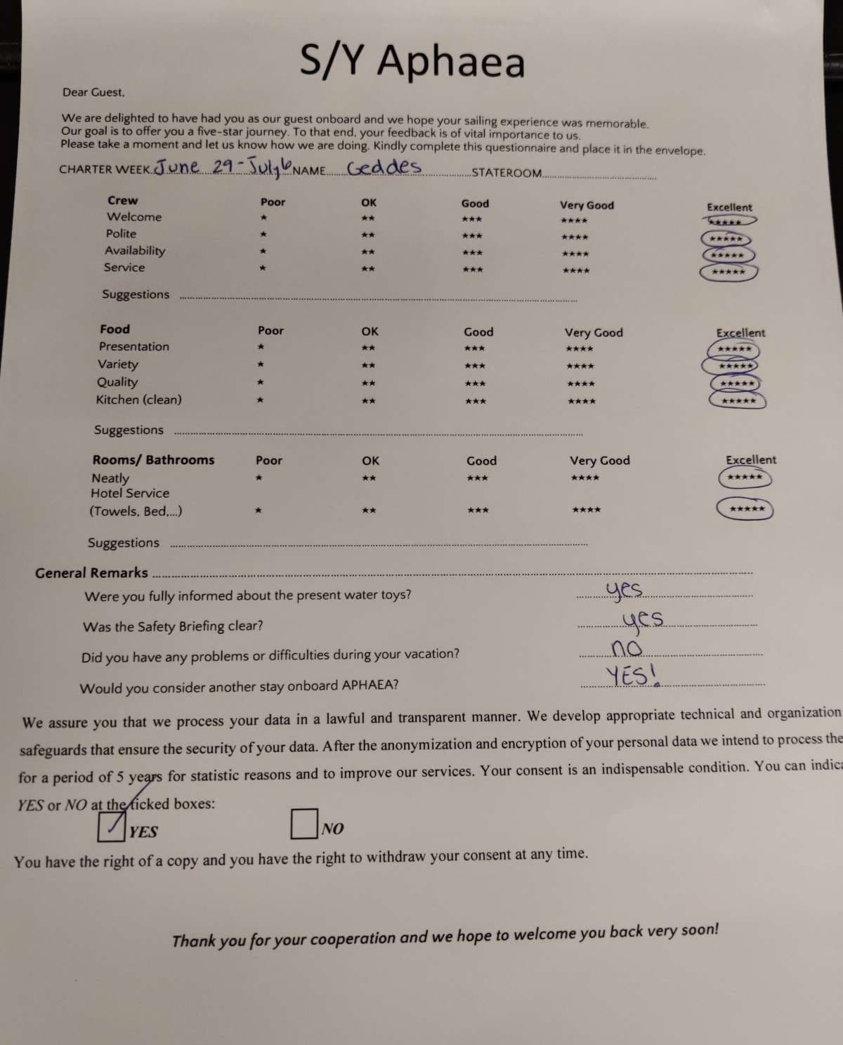 APHAEA guest review