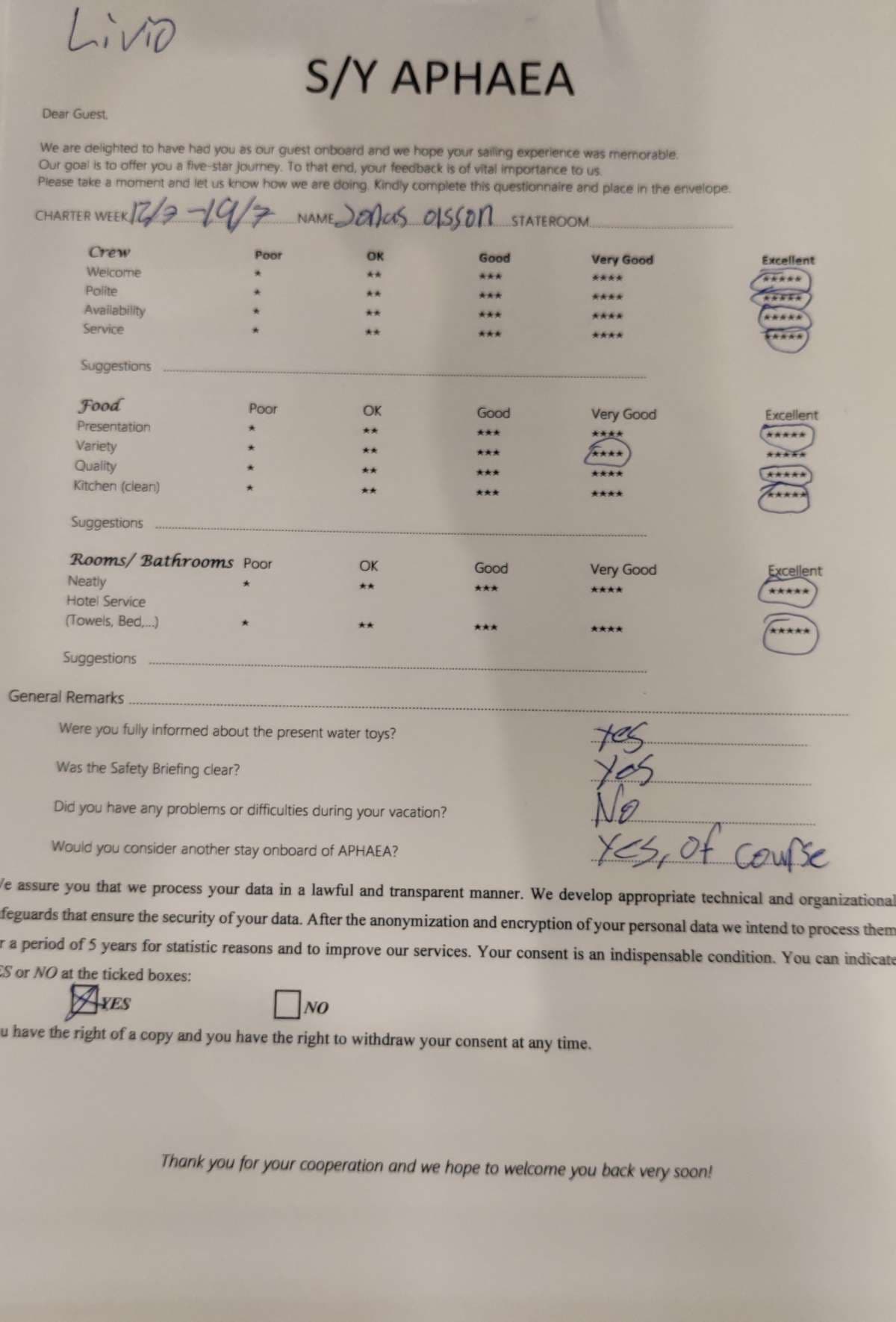 APHAEA guest review