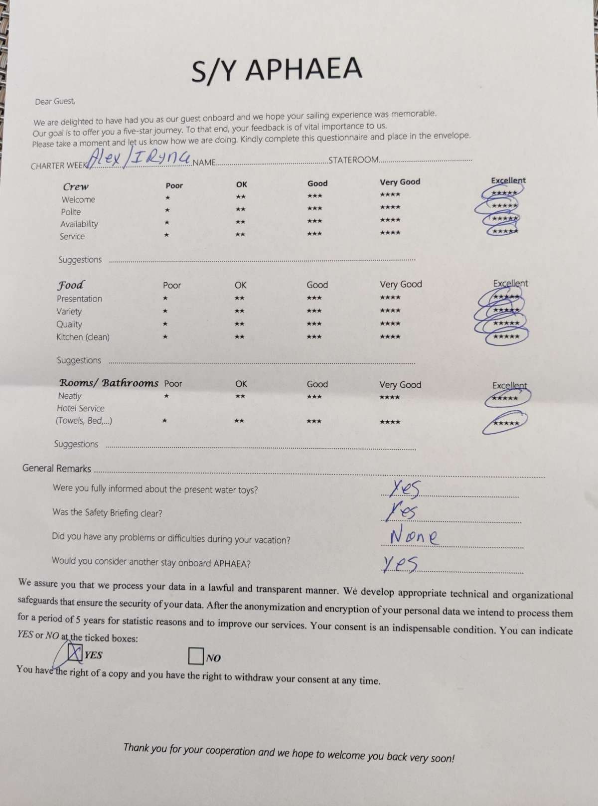 APHAEA guest review