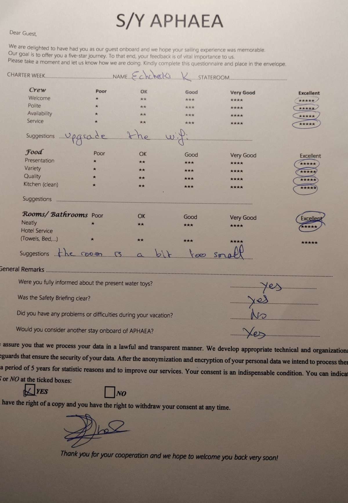 APHAEA guest review