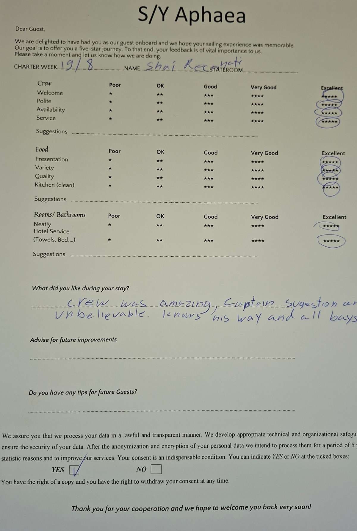 APHAEA guest review
