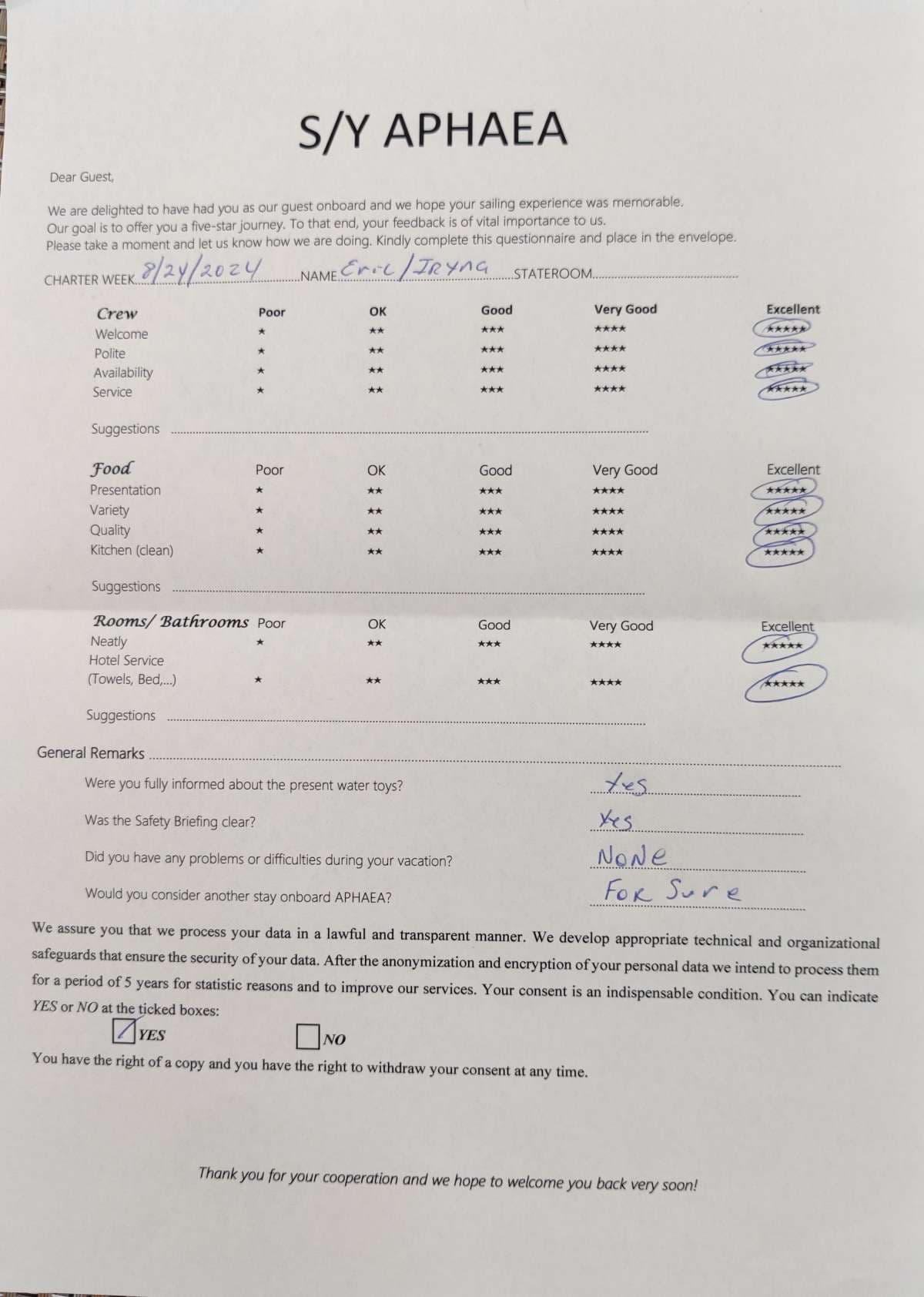 APHAEA guest review