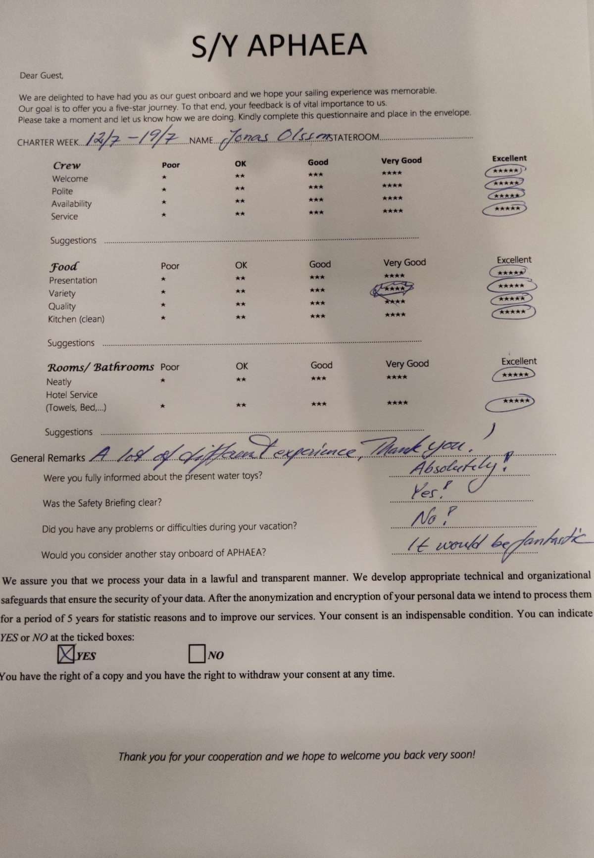 APHAEA guest review