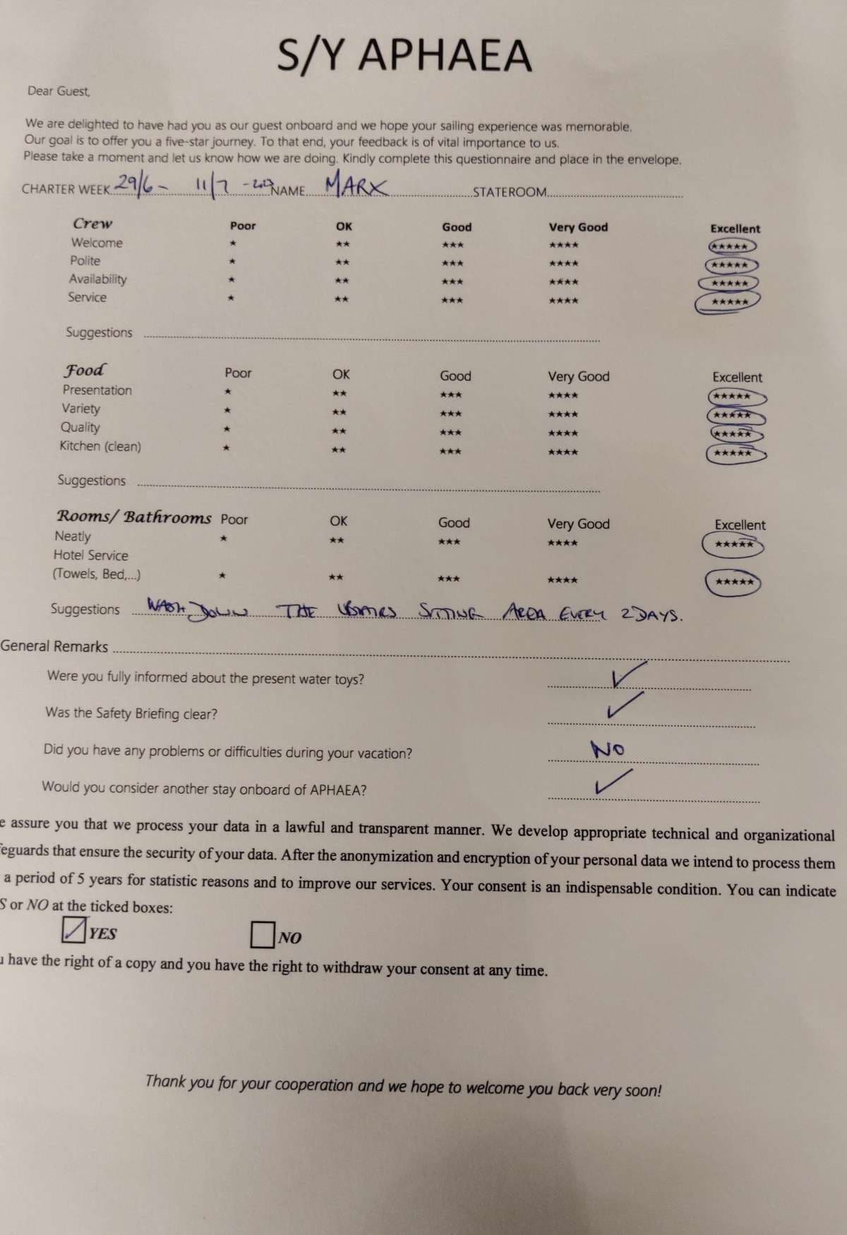 APHAEA guest review