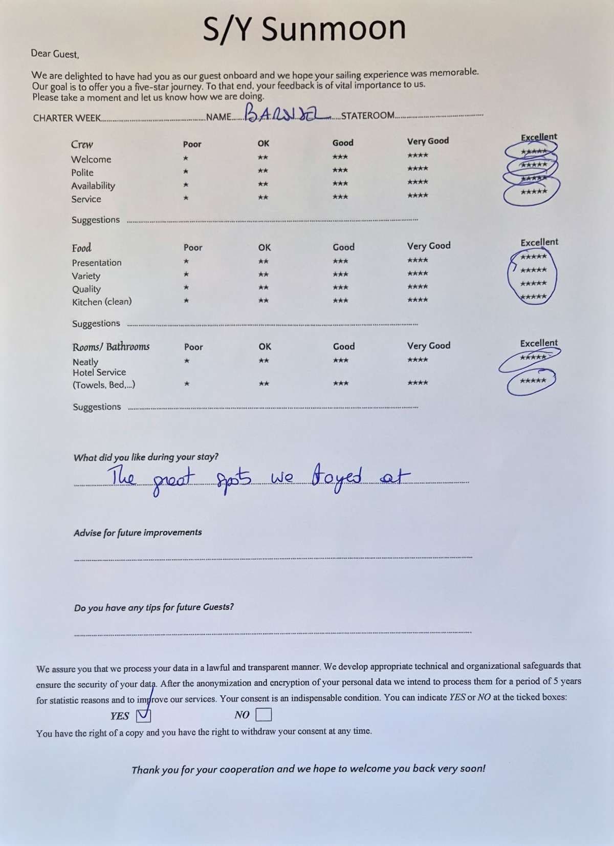 SUNMOON guest review